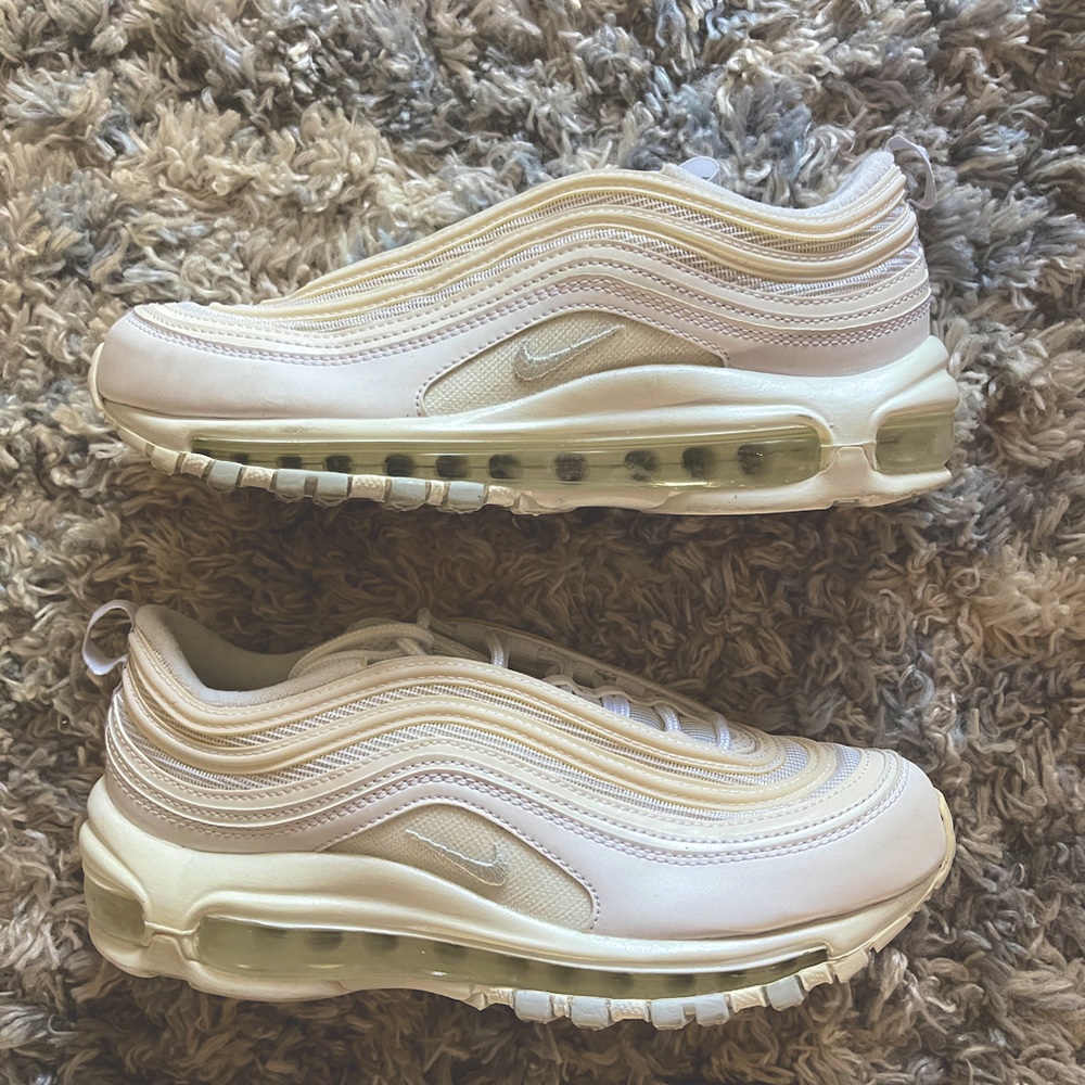 LIKE NEW all white - Nike Airmax95  size 7.5